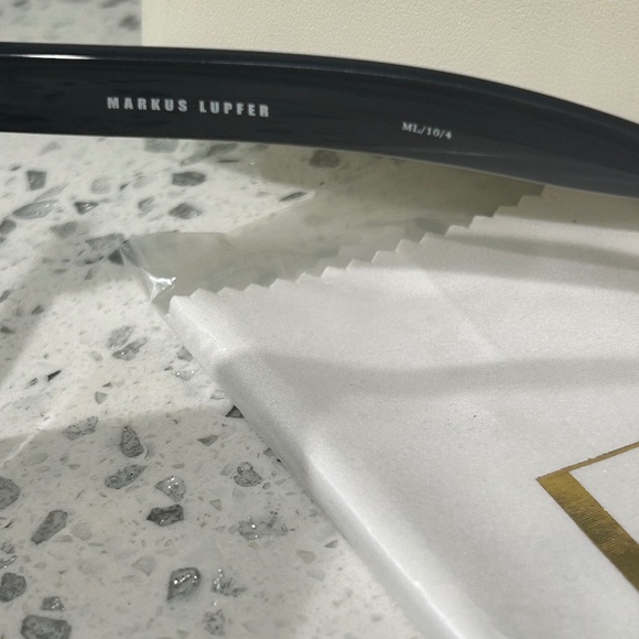 Linda Farrow X Markus Lupfer Blue Star Eyes Sunglasses Unisex RARE - Picture 4 of 10